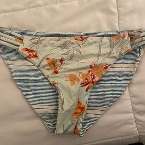 Roxy bathing suit bottoms.